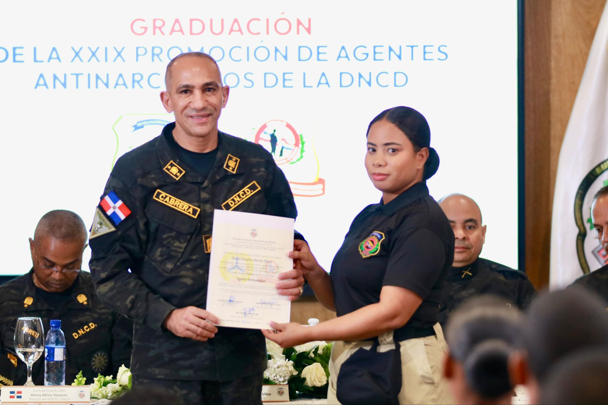 DNCD refuerza operatividad en lucha contra narcotráfico con integración de 100 nuevos agentes
